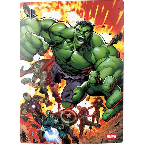 Marvel Avengers Assemble Hulk PS5 Digital Edition Console Skin